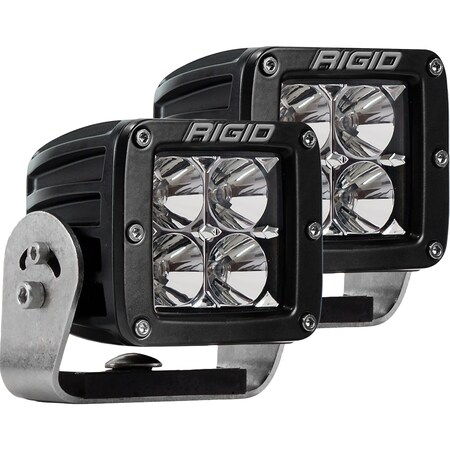 Rigid Industries D-Series Pro Dually Hd Flood Black Pair 222113